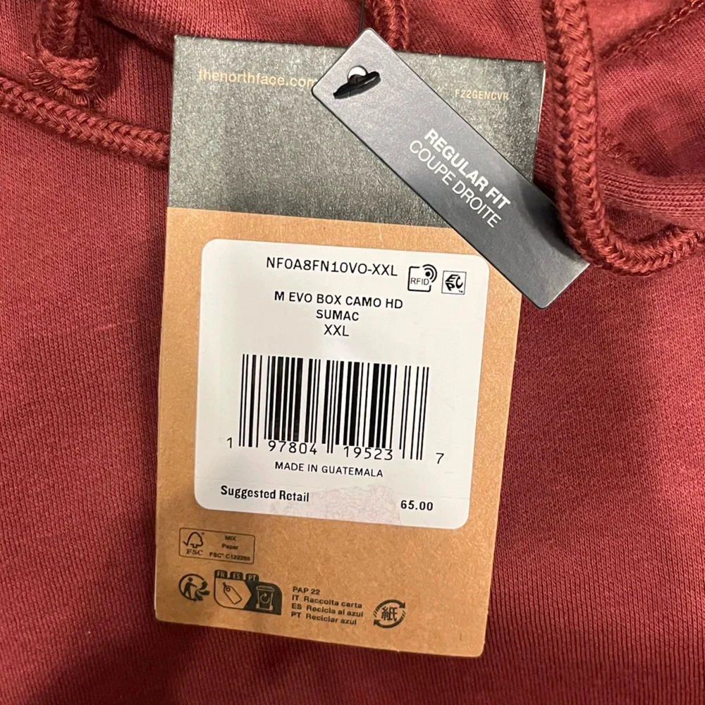 NWT North Face Men’s Hoodie